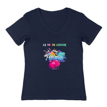 Charger l'image dans la galerie, T-SHIRT V FEMME Splash