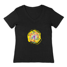 Charger l'image dans la galerie, T-SHIRT V FEMME Fleur de Vie