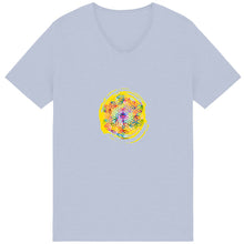 Charger l'image dans la galerie, T-SHIRT SLUB HOMME Fleur de Vie
