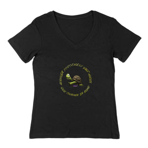 T-SHIRT V FEMME Tortue