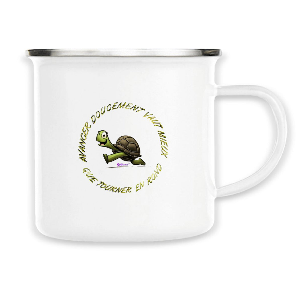 MUG METAL Tortue