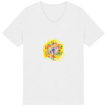 Charger l&#39;image dans la galerie, T-SHIRT SLUB HOMME Fleur de Vie