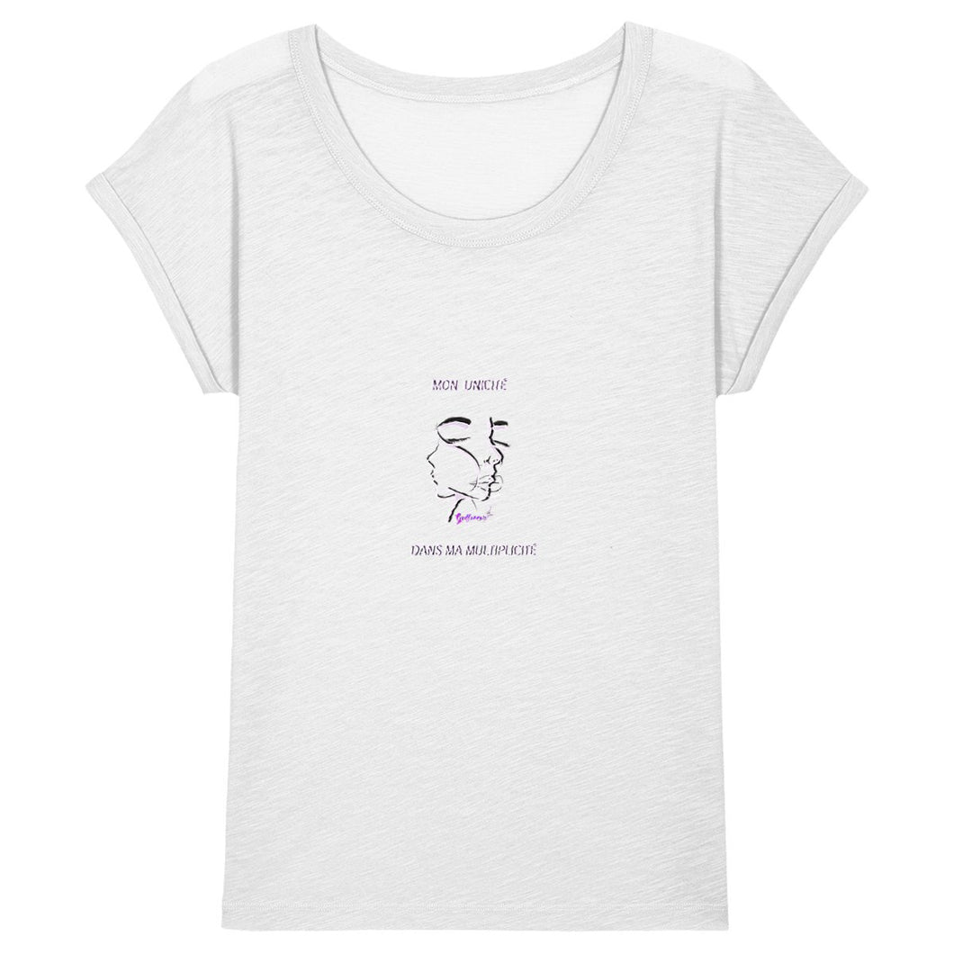 T-SHIRT SLUB FEMME Unicité