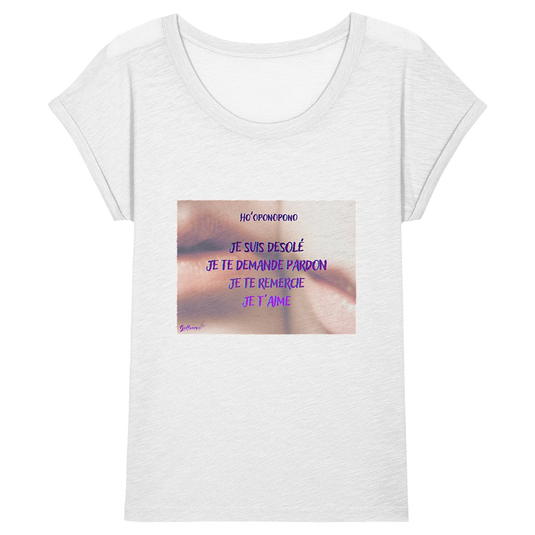 T-SHIRT SLUB FEMME Ho'op