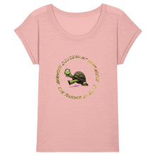 Charger l&#39;image dans la galerie, T-SHIRT SLUB FEMME Tortue